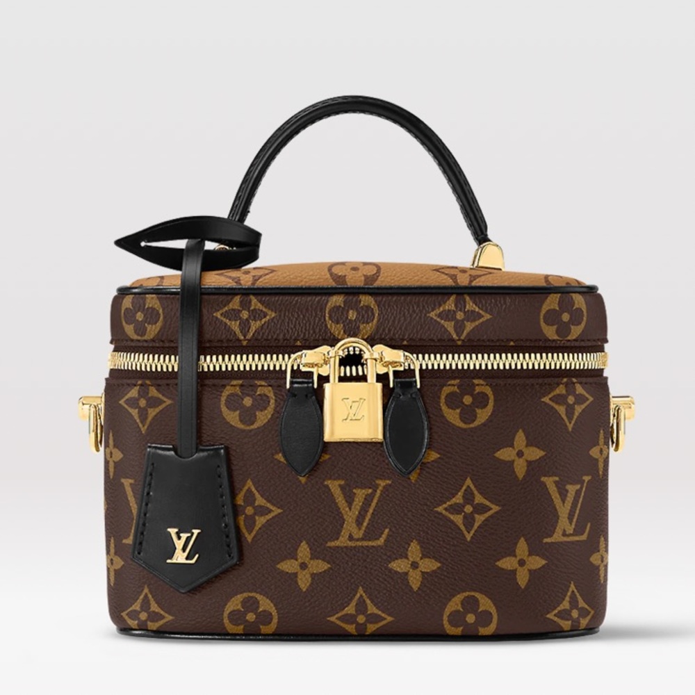 Authentic Louis Vuitton LV Reverse Monogram Vanity PM